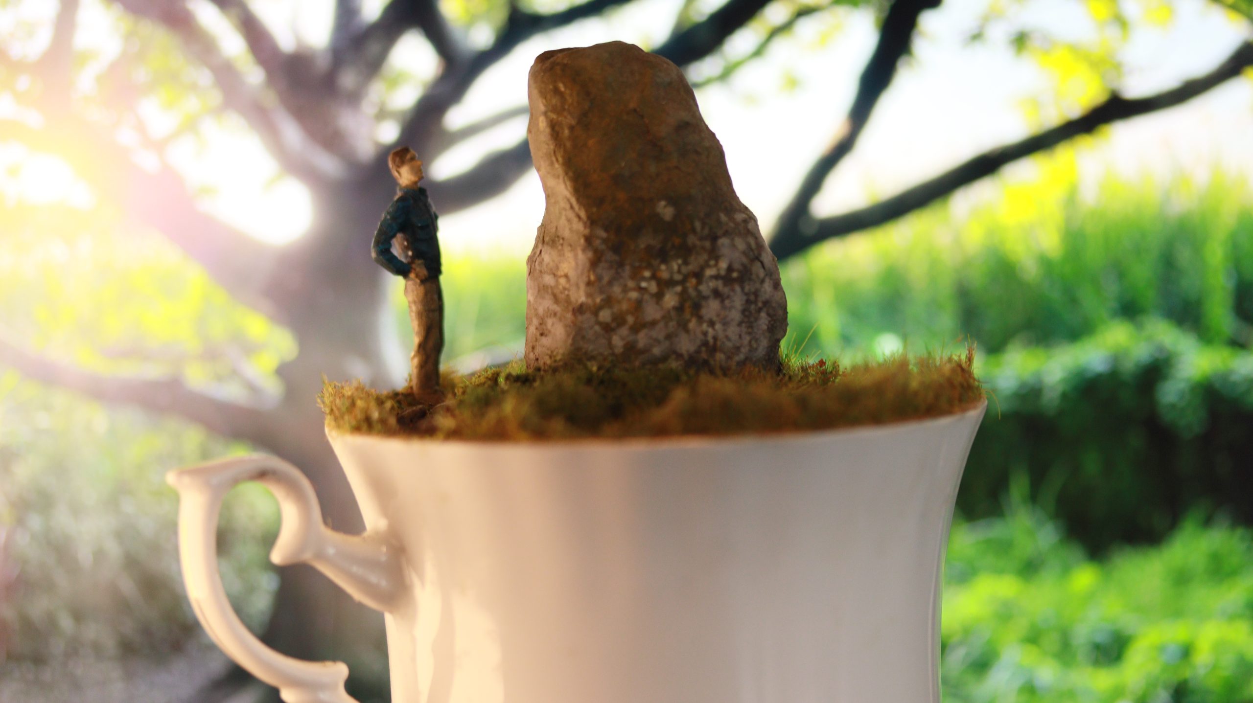 Cups of Calm "Once upon a stone"