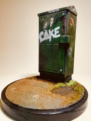 Invisible green boxes: “Let Them eat Cake”